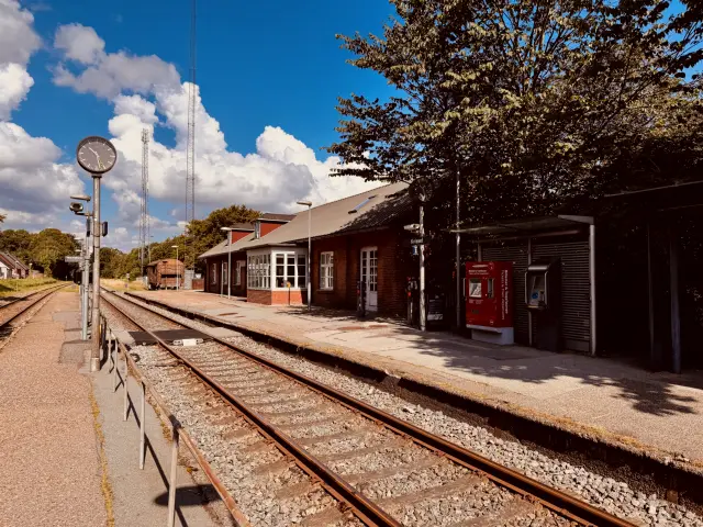 Billede af Kvissel Station.