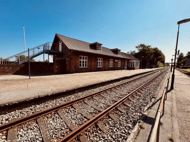 Billede af Kvissel Station.