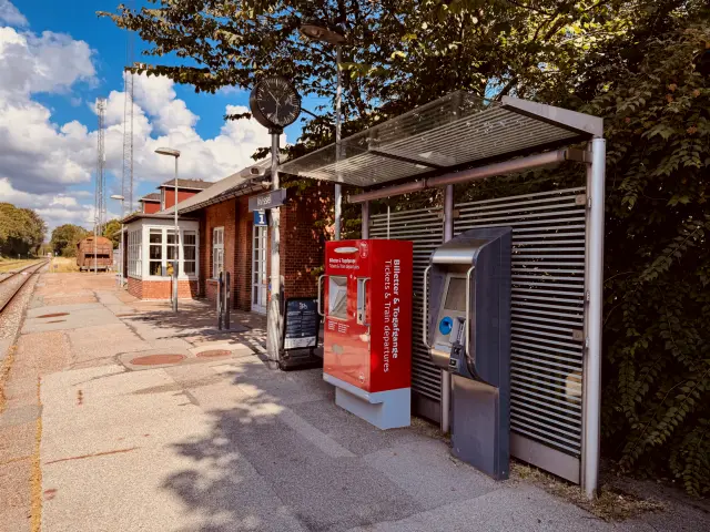 Billede af Kvissel Station.