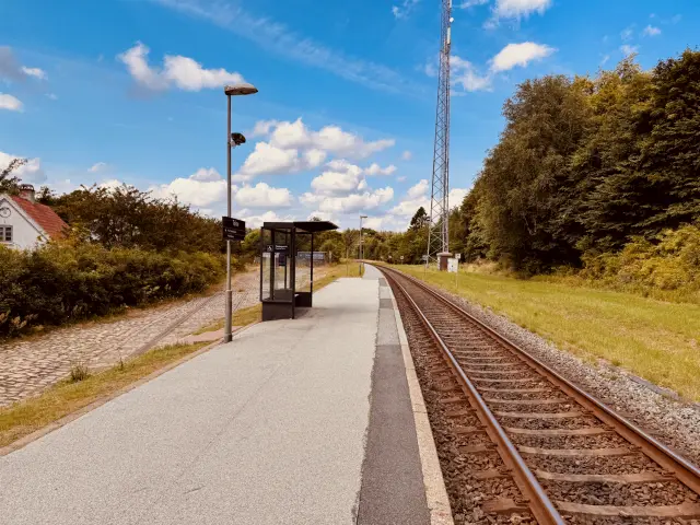 Billede af Tolne Station.