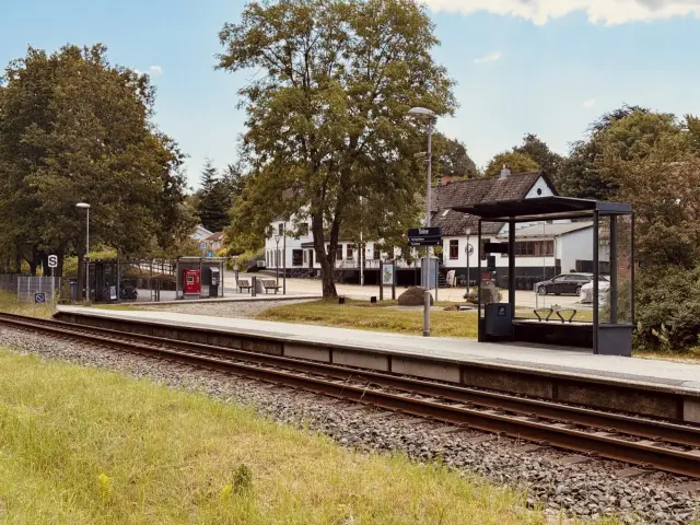 Billede af Tolne Station.