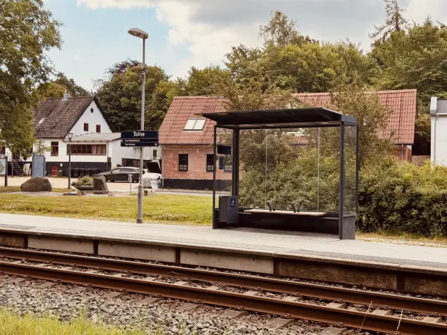 Billede af Tolne Station.
