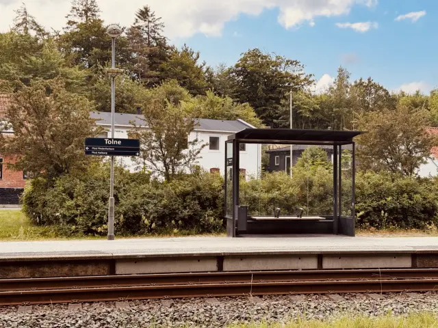 Billede af Tolne Station.