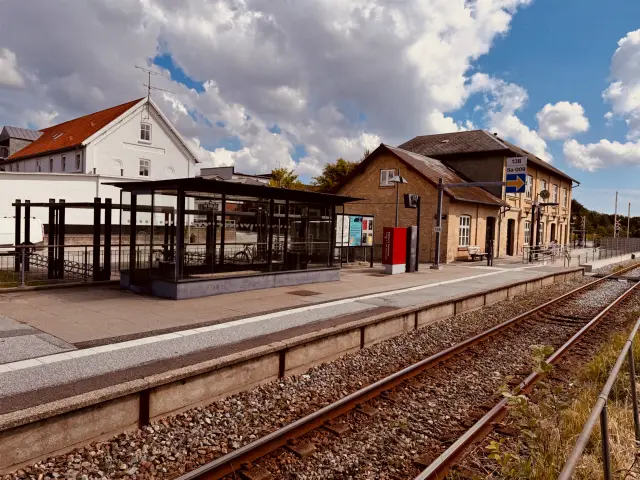 Billede af Sindal Station.