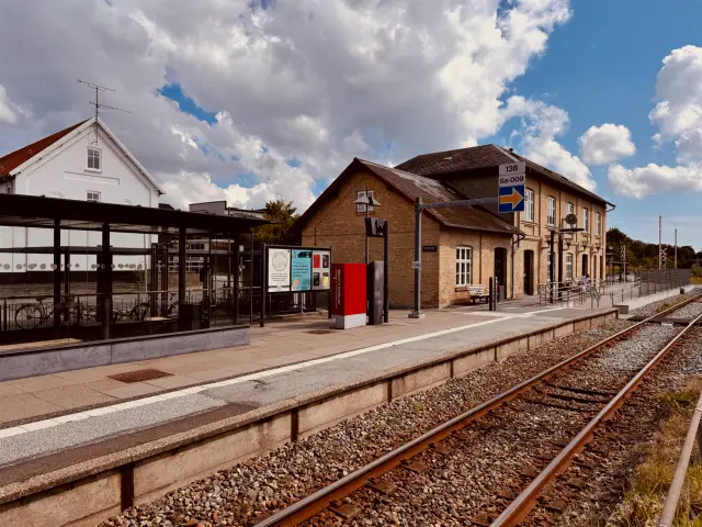 Billede af Sindal Station.