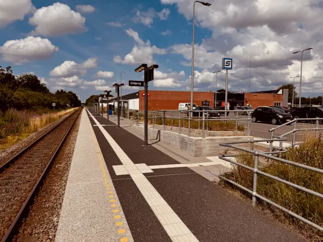 Billede af Hjørring Øst Station.