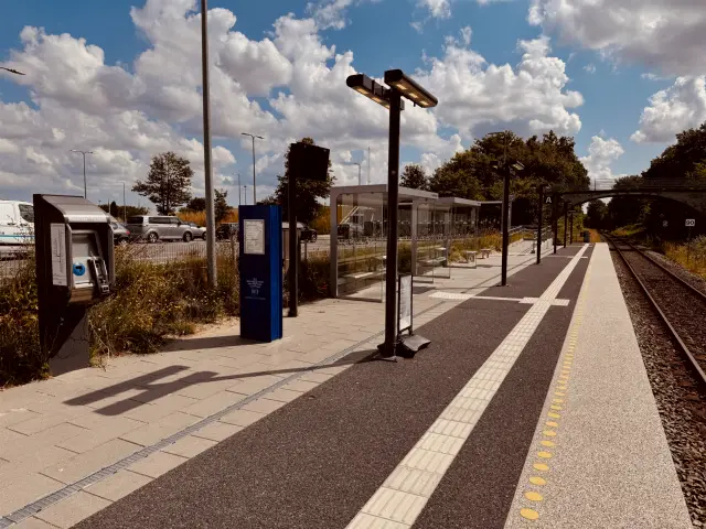 Billede af Hjørring Øst Station.