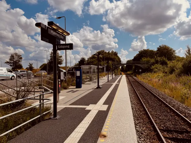 Billede af Hjørring Øst Station.