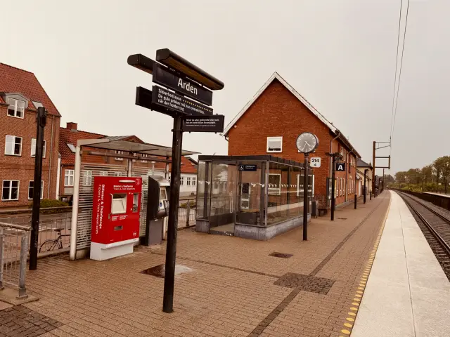 Billede af Arden Station.