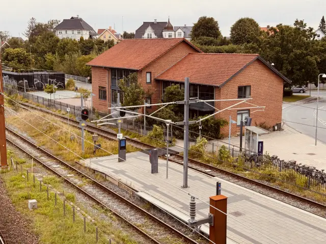Billede af Viby Jylland Station.
