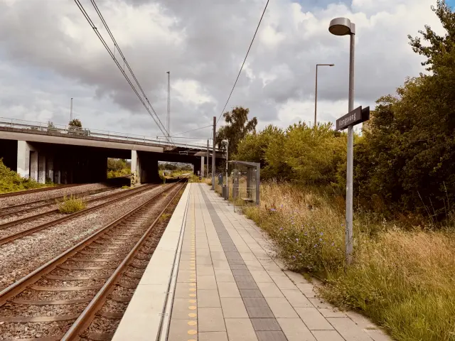 Billede af Kongsvang Station.