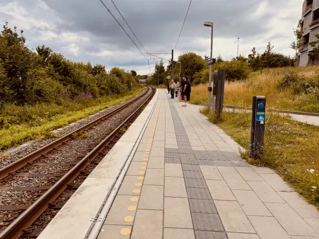 Billede af Rosenhøj Station.