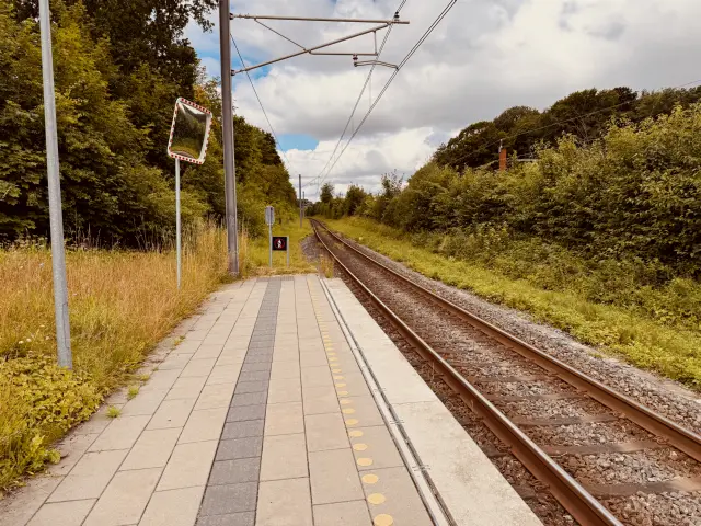 Billede af Rosenhøj Station.