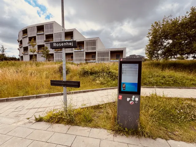 Billede af Rosenhøj Station.