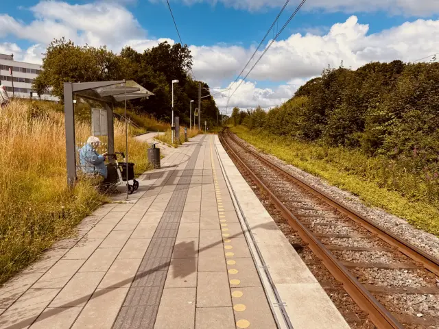 Billede af Rosenhøj Station.