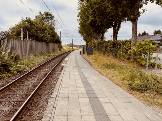 Billede af Nørrevænget Station.