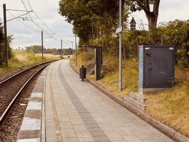 Billede af Nørrevænget Station.