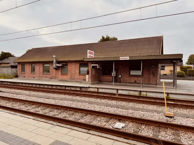 Billede af Mårslet Station.