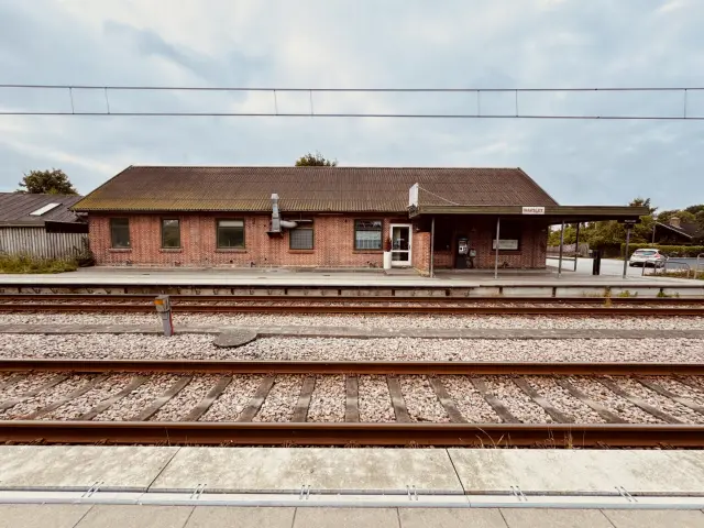 Billede af Mårslet Station.