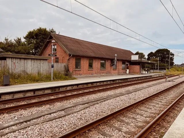 Billede af Mårslet Station.
