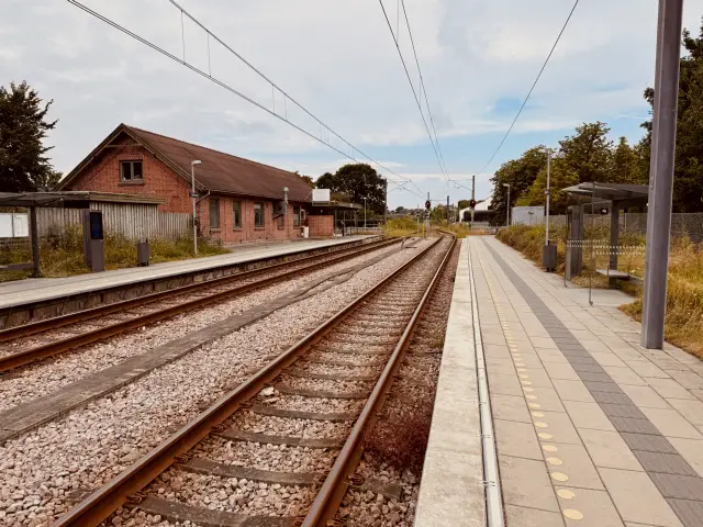 Billede af Mårslet Station.