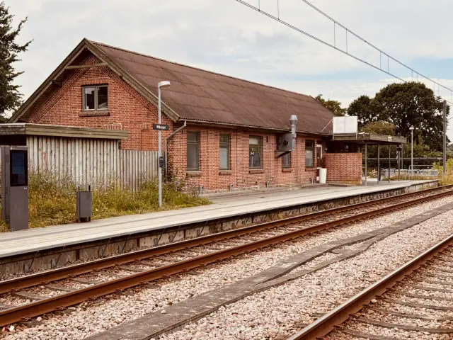Billede af Mårslet Station.