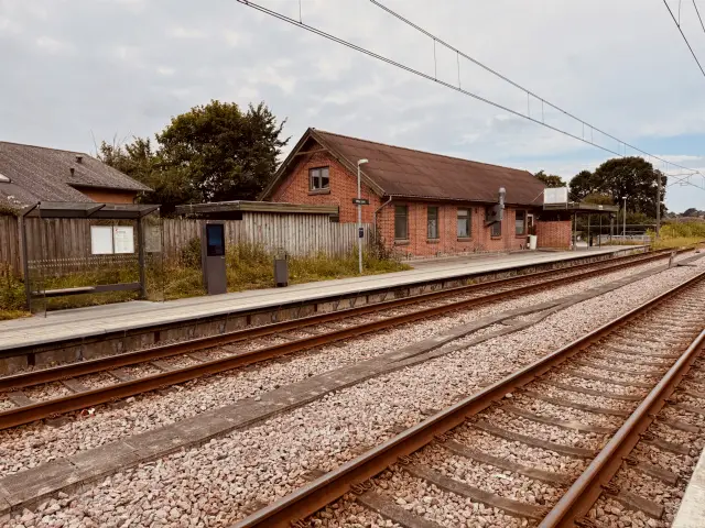 Billede af Mårslet Station.