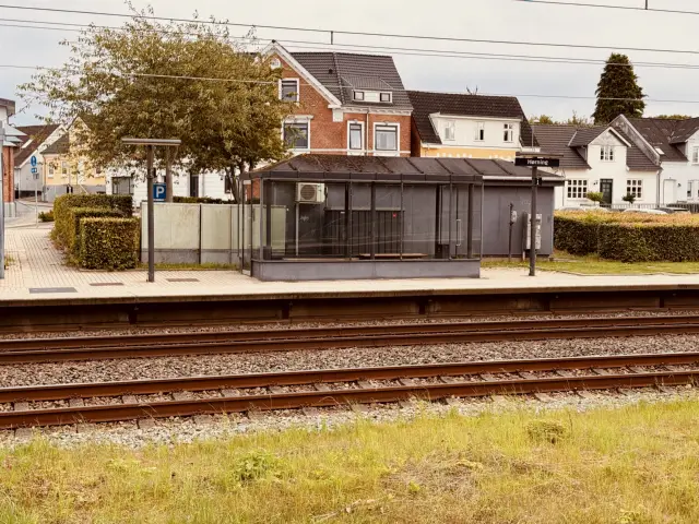 Billede af Hørning Station.