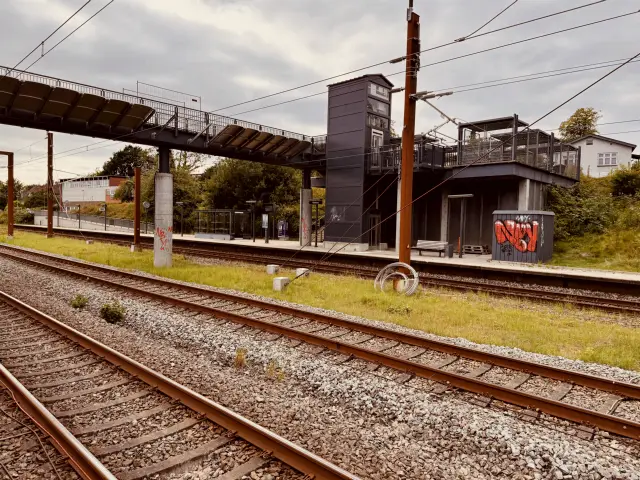 Billede af Hørning Station.