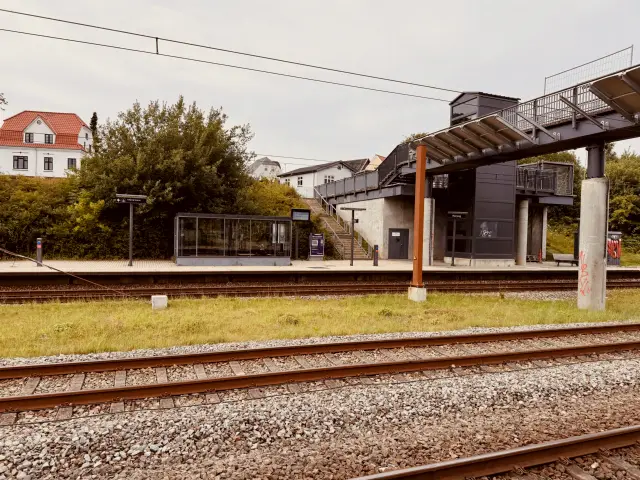 Billede af Hørning Station.