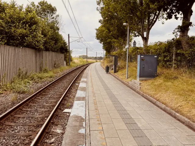 Billede af Nørrevænget Letbanestation.