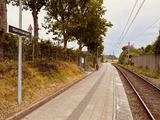 Billede af Nørrevænget Letbanestation.