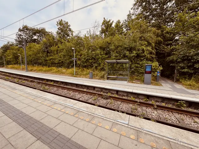 Billede af Mølleparken Letbanestation.