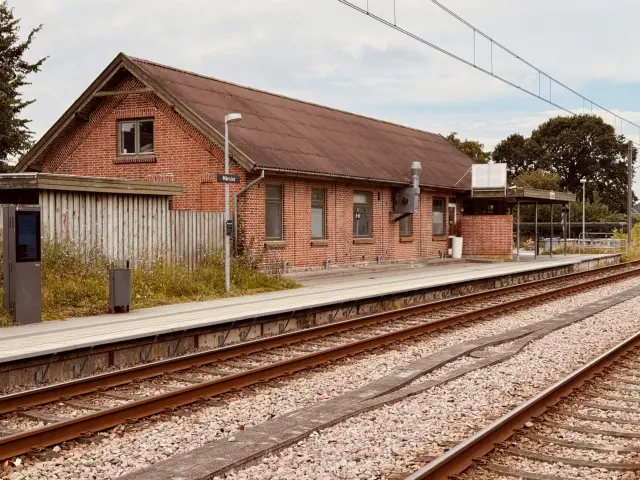Billede af Mårslet Letbanestation.