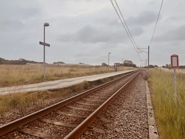 Billede af Vilhelmsborg Letbanestation.