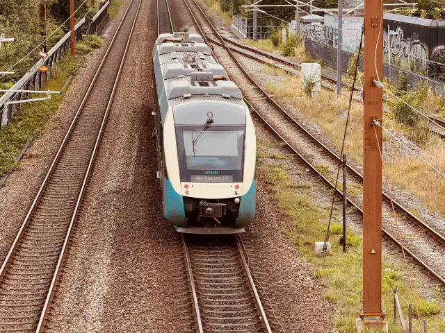 Billede af GoCollective AR 1006, tidligere ARRIVA AR 1006 fotograferet ud for Viby Jylland Station.
