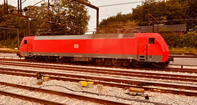 Billede af DBCSC EG 3107, tidligere DSB EG 3107 fotograferet ud for Fredericia Station.