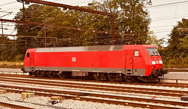 Billede af DBCSC EG 3107, tidligere DSB EG 3107 fotograferet ud for Fredericia Station.