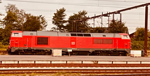 Billede af DBCSC MZ 1456, tidligere DSB MZ 1456 fotograferet ud for Fredericia Station.