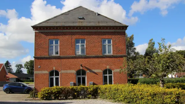 Billede af Kjellerup Station.