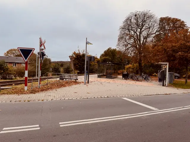 Billede af Alken Station.