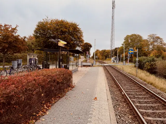 Billede af Alken Station.