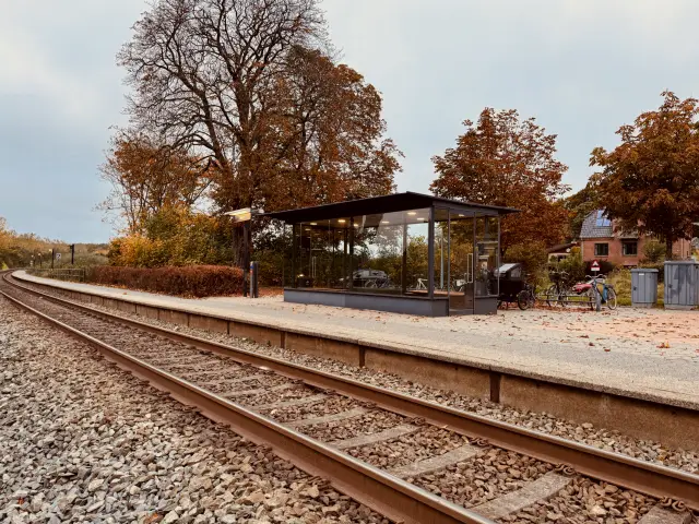 Billede af Alken Station.