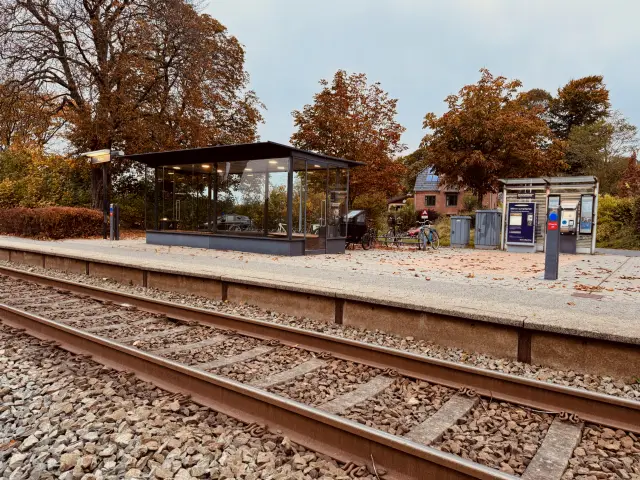 Billede af Alken Station.