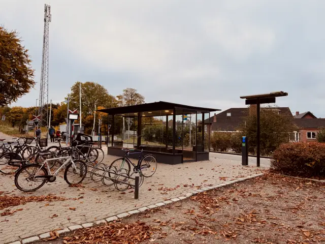 Billede af Alken Station.