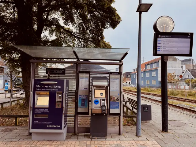 Billede af Ry Station.