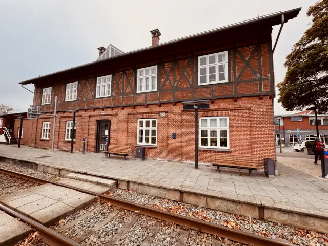 Billede af Ry Station.