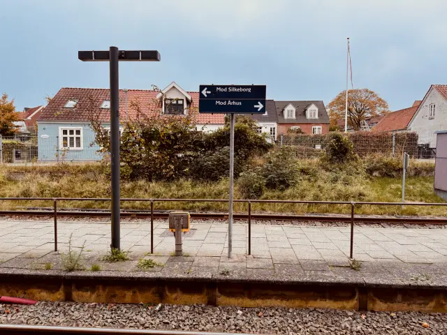 Billede af Ry Station.