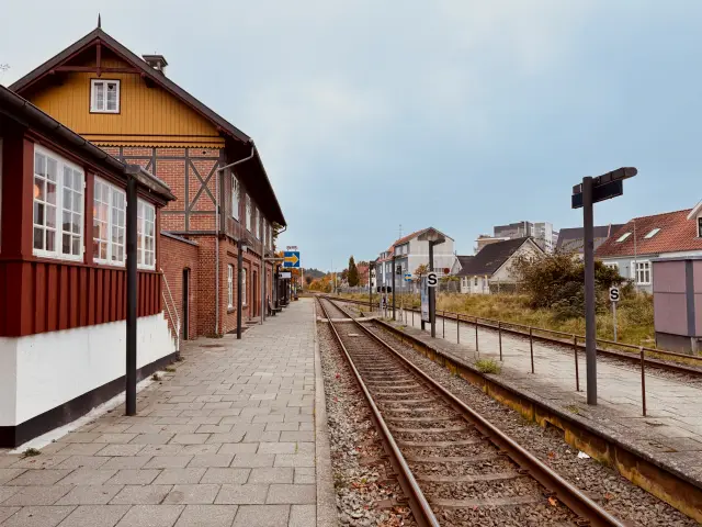 Billede af Ry Station.