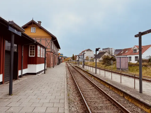 Billede af Ry Station.